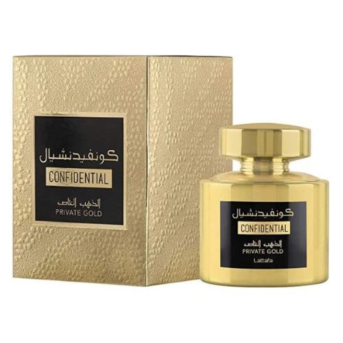 Confidential Private Gold – Lattafa Perfumes